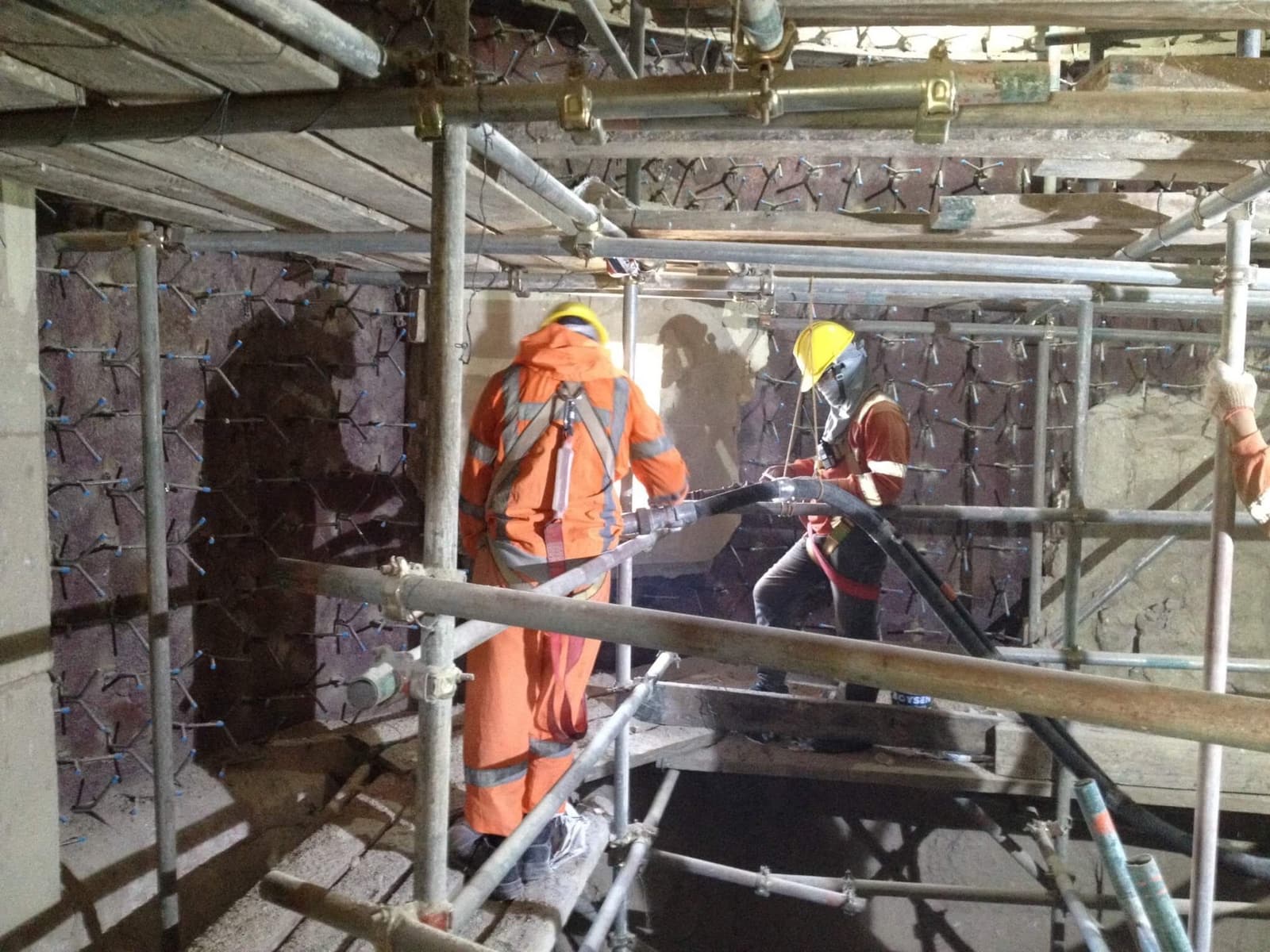 Refrachem refractory installation project photo 8
