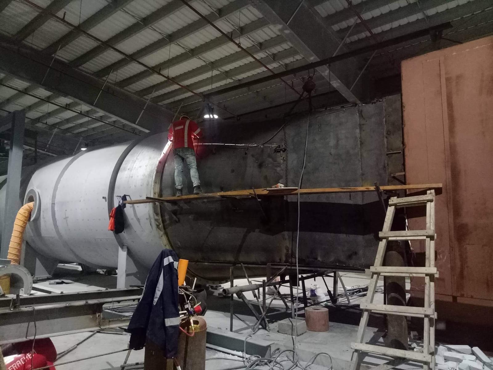 Refrachem refractory installation project photo 19
