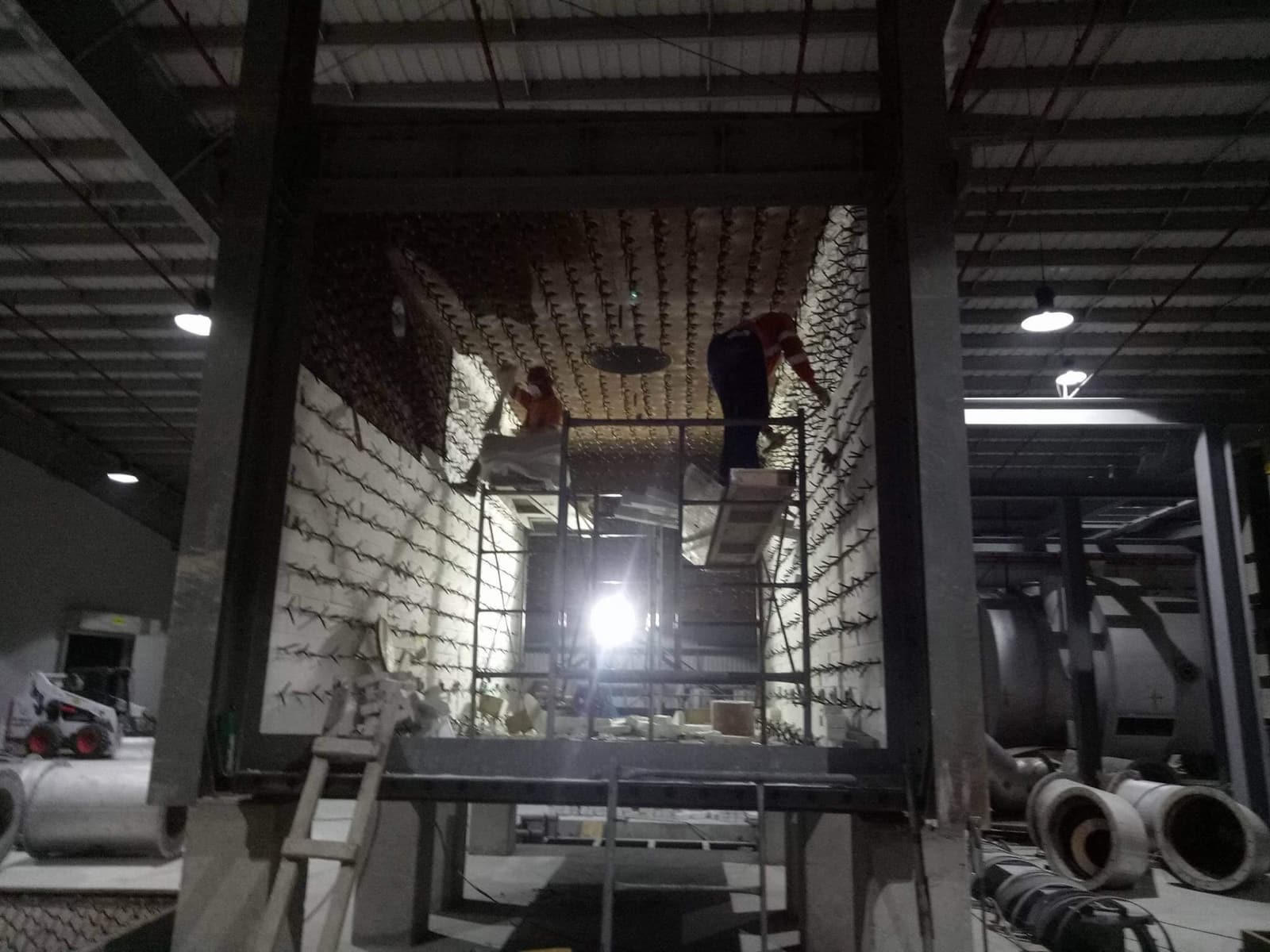 Refrachem refractory installation project photo 22