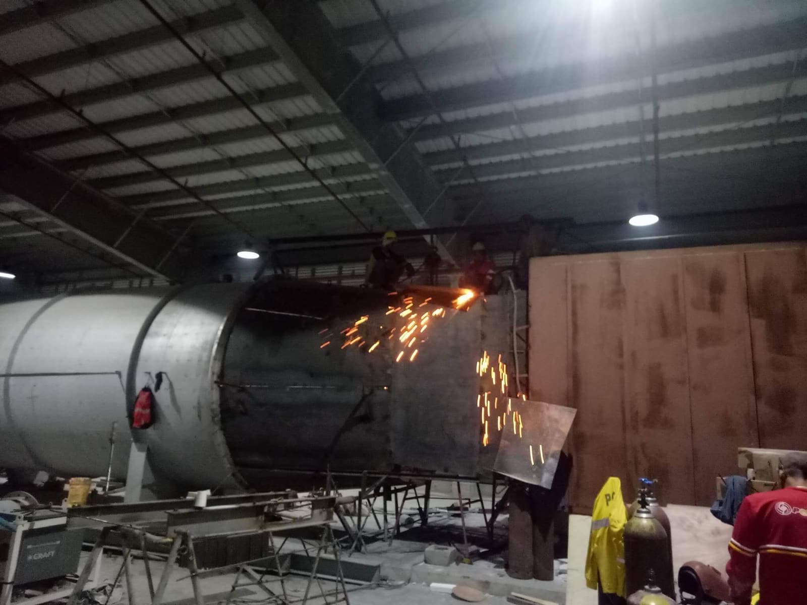 Refrachem refractory installation project photo 25