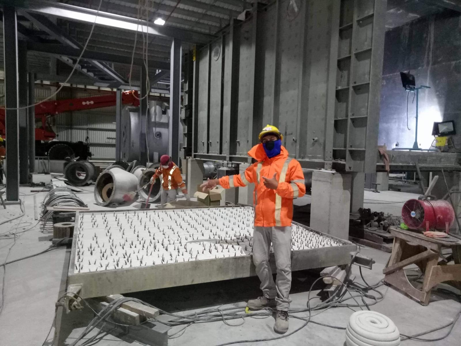 Refrachem refractory installation project photo 27