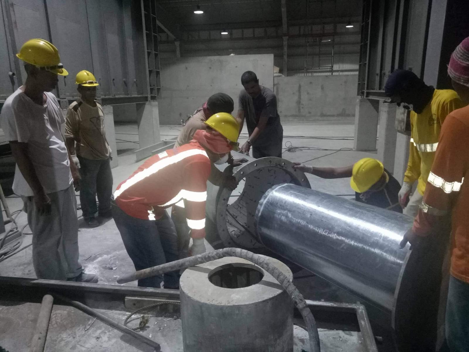 Refrachem refractory installation project photo 30