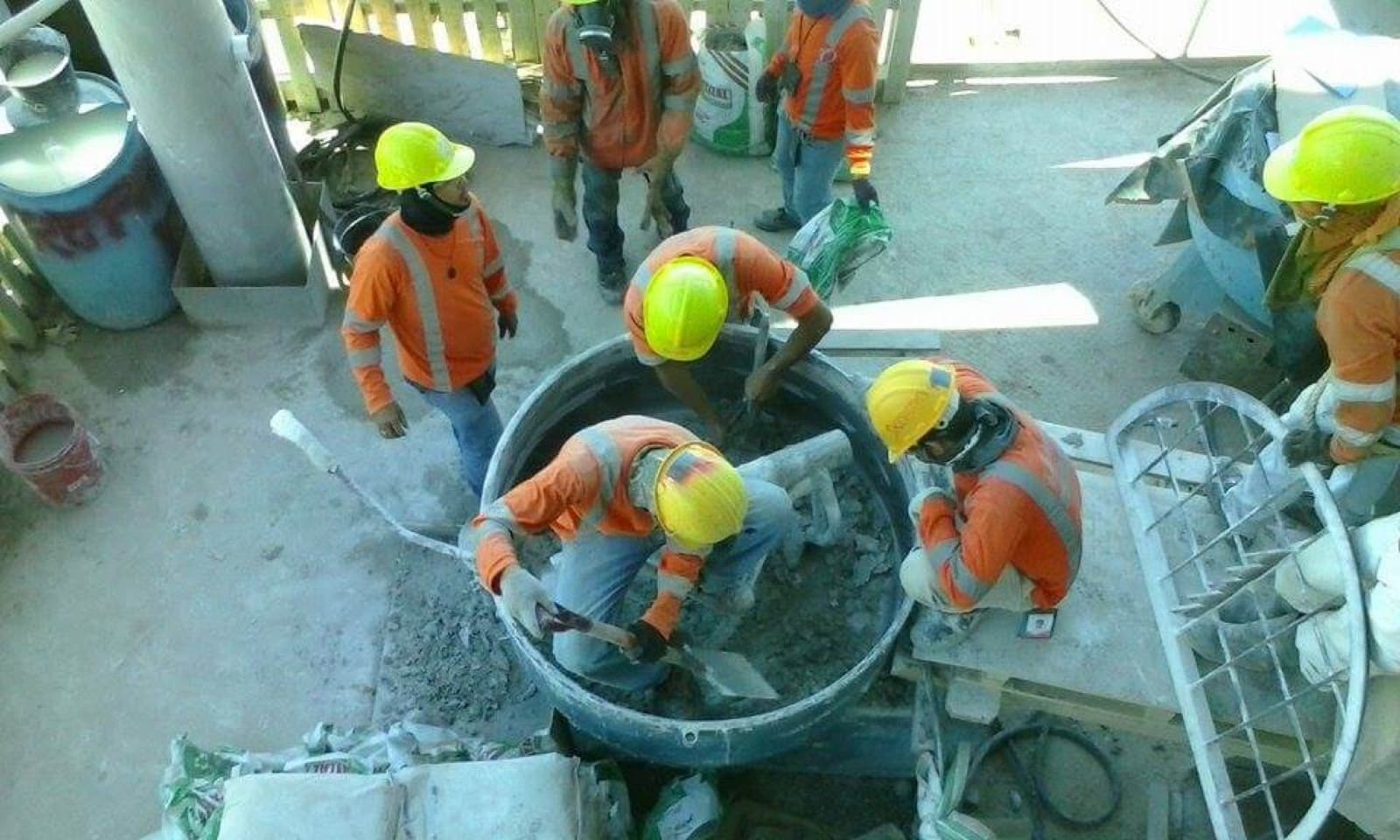 Refrachem refractory installation project photo 32